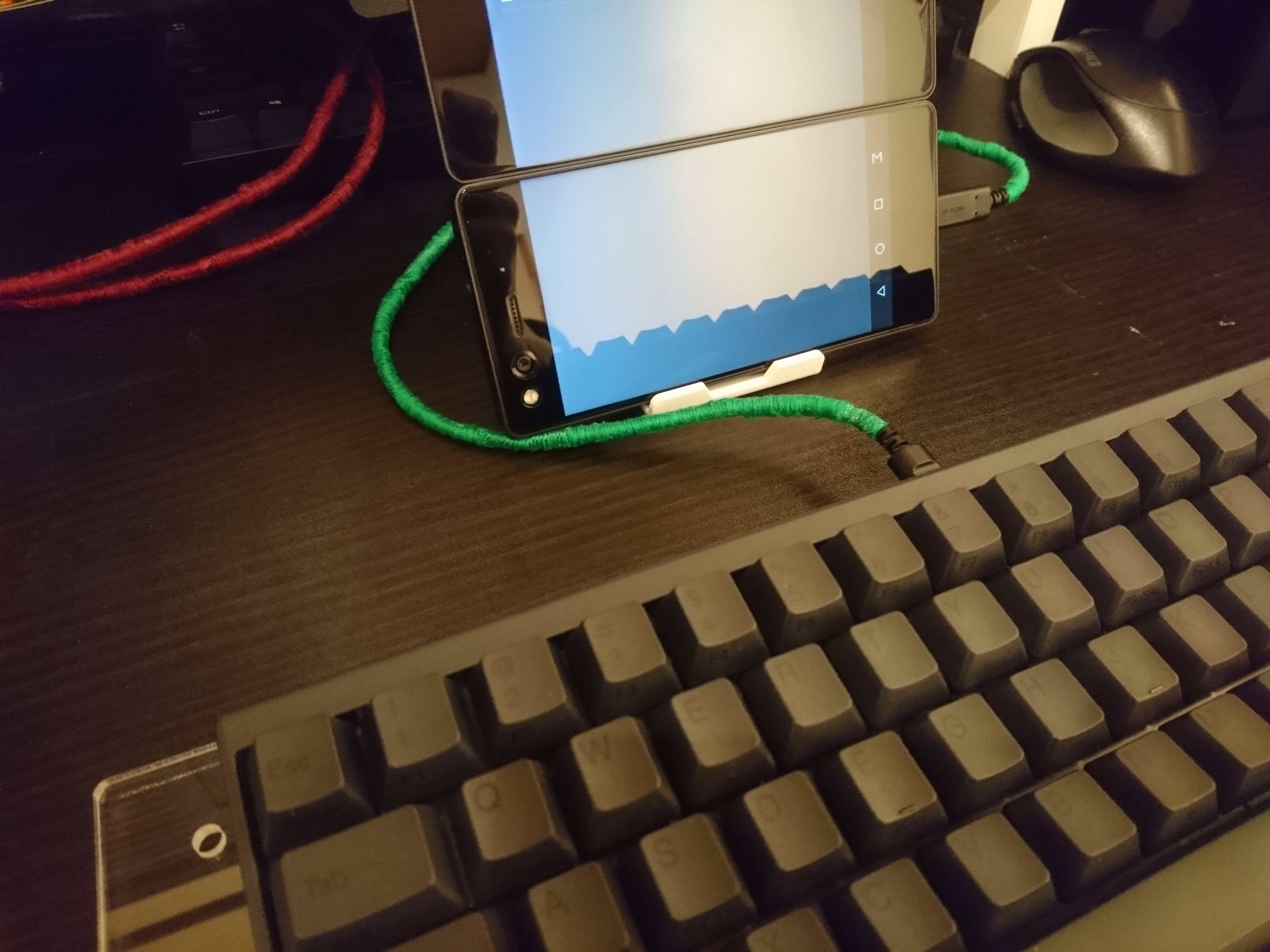 ケーブルアレンジ